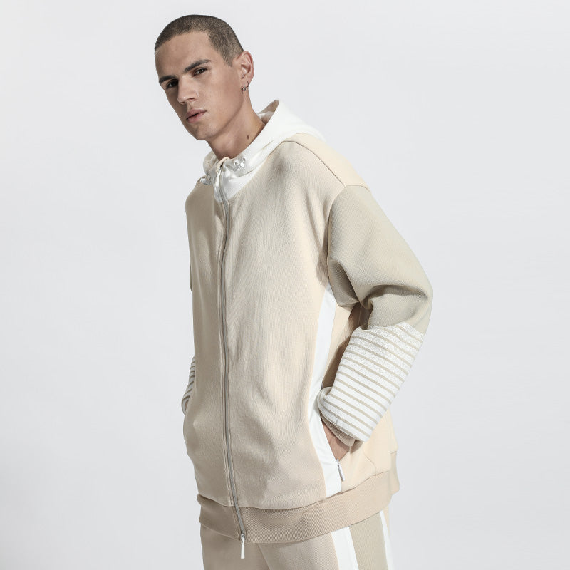 Futuristic Design Warrior Hoodies & Sweatshirts With Ribbed Cuffs/Hem For men