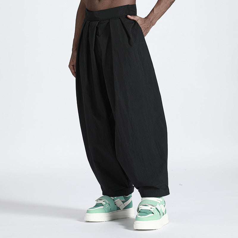 Minimalist Warrior Cargo Pants With Elastic Waistband For men