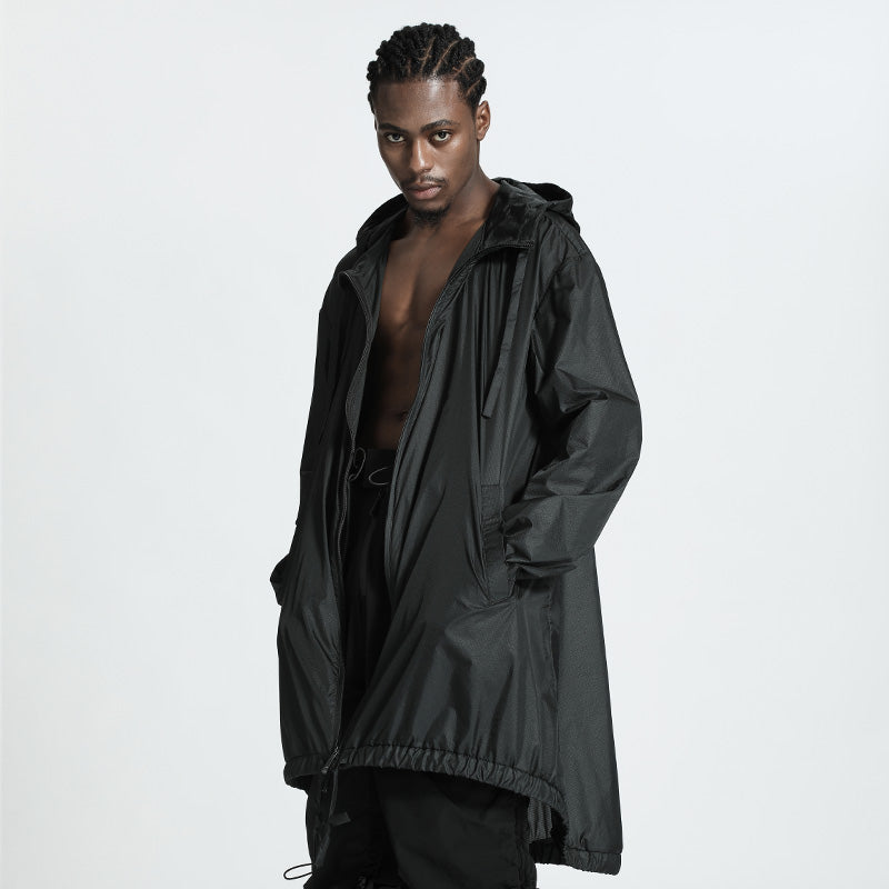Minimalist Warrior Coats With Two-Way Zipper For men