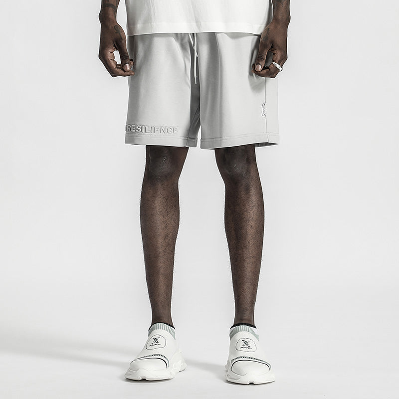 Minimalist Warrior Shorts With Elastic Waistband For men