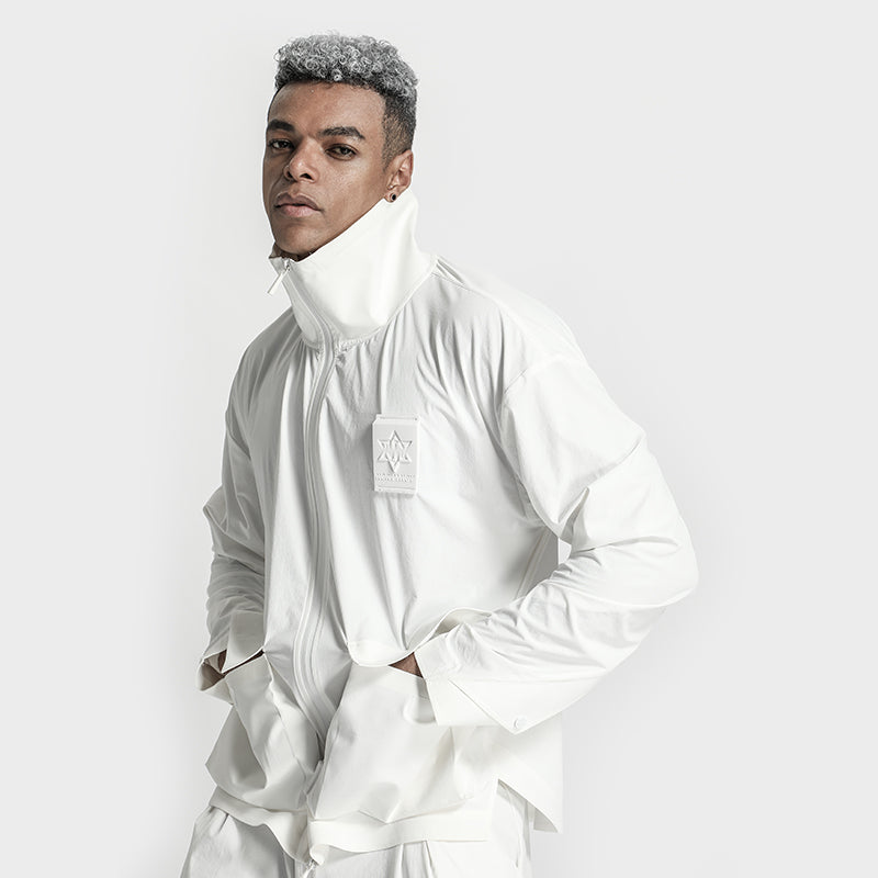 Utilitarian Warrior Jackets With Multi-Pocket Design For men