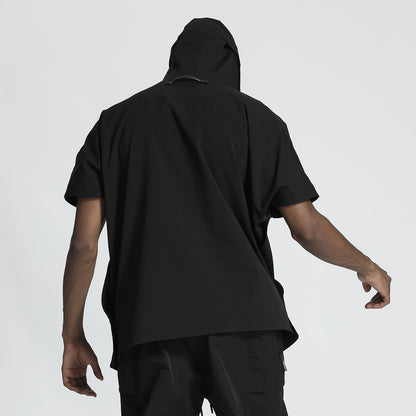 Loose/Relaxed Fit Warrior T-Shirts With Magnetic Buckles For men