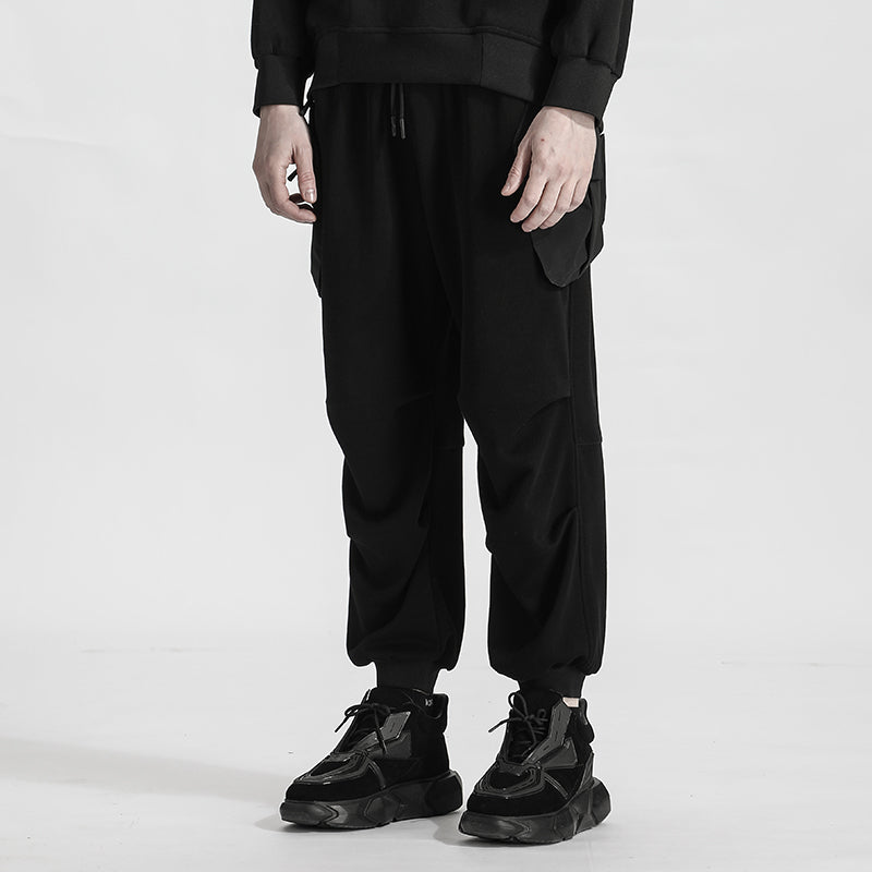 Minimalist Warrior Sweatpants With Elastic Waistband For men