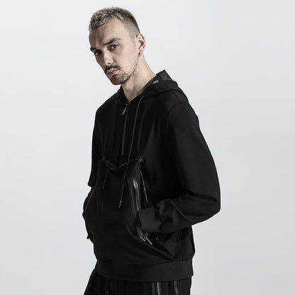 Avant-Garde Warrior Hoodies & Sweatshirts With Ribbed Cuffs/Hem For men