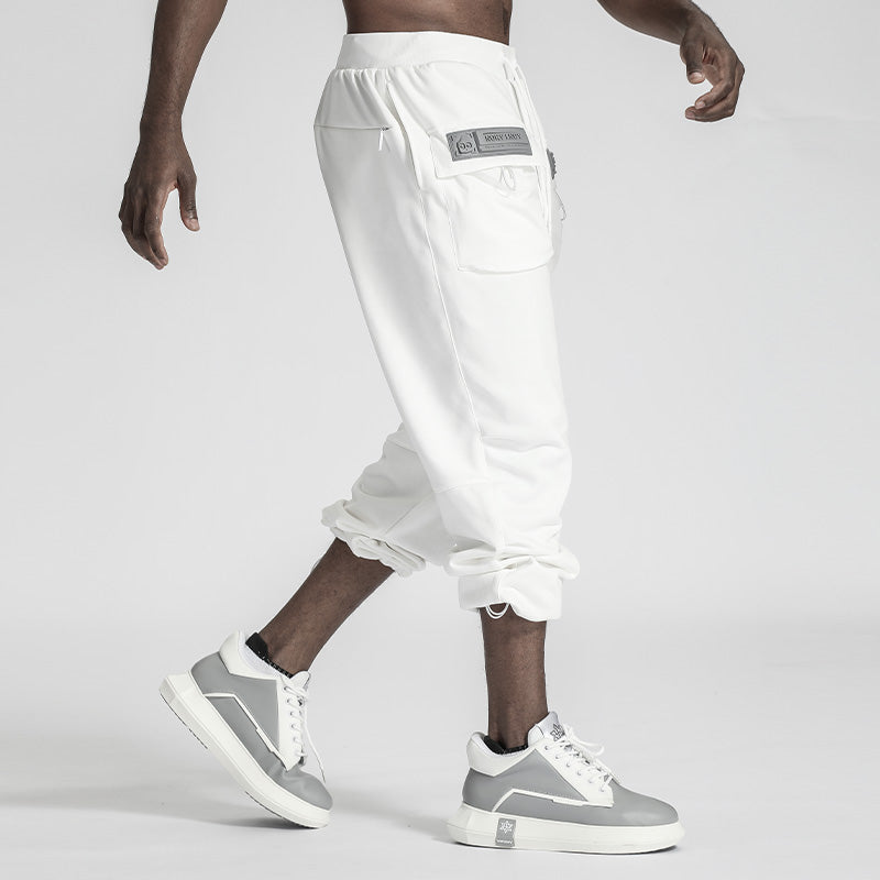 Minimalist Warrior Sweatpants With Adjustable Drawstring For men