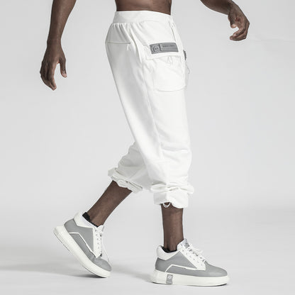 Minimalist Warrior Sweatpants With Adjustable Drawstring For men