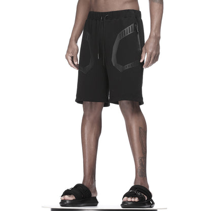 Cyberpunk Aesthetic Warrior Shorts With Durable Ripstop For men