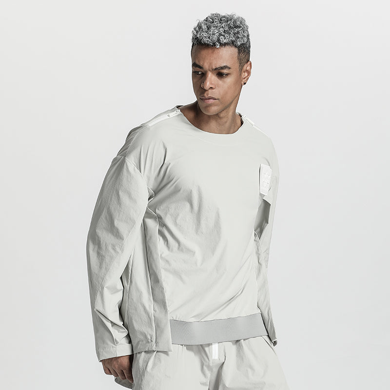 Tactical Warrior T-Shirts With Ribbed Cuffs/Hem For men