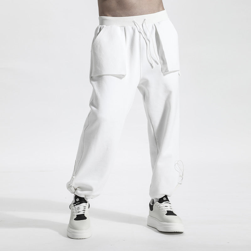Minimalist Warrior joggers With Elastic Waistband For men