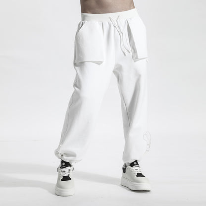 Minimalist Warrior joggers With Elastic Waistband For men