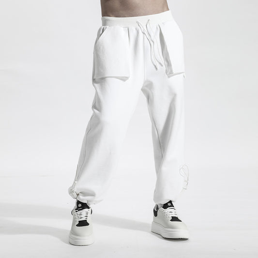 Minimalist Warrior joggers With Elastic Waistband For men