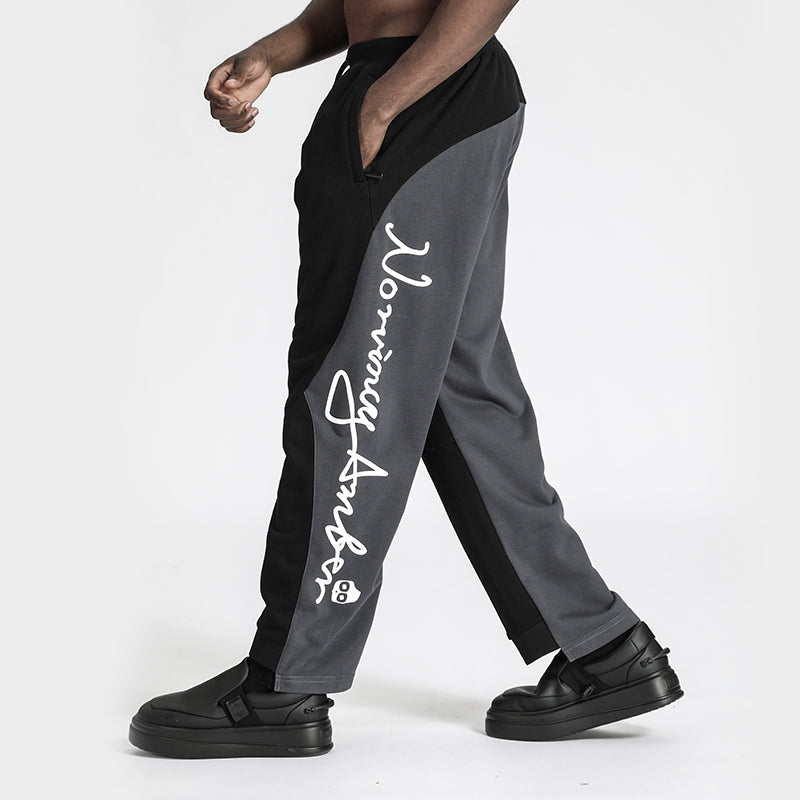 Avant-Garde Warrior Sweatpants With Adjustable Drawstring For men