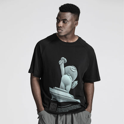 Streetwear Warrior T-Shirts With Durable Ripstop For men