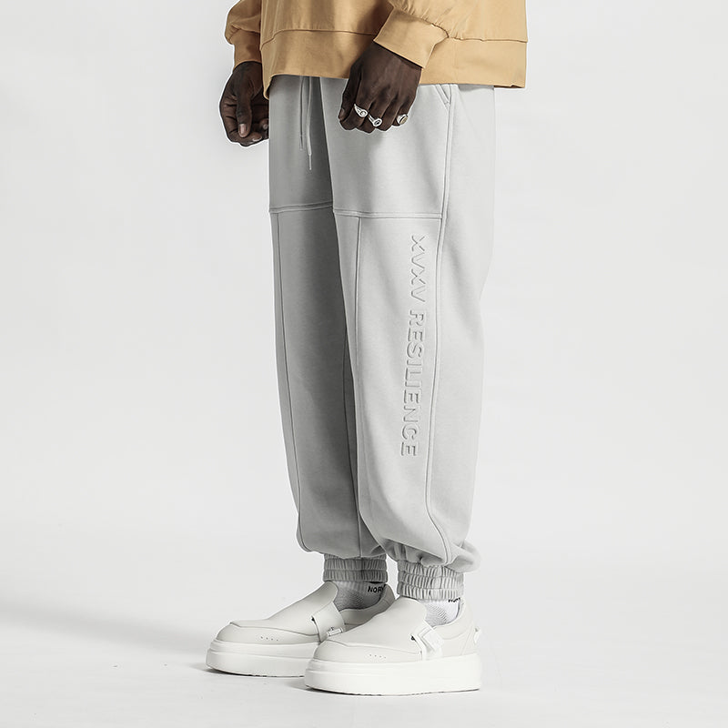 Minimalist Warrior Sweatpants With Elastic Waistband For men