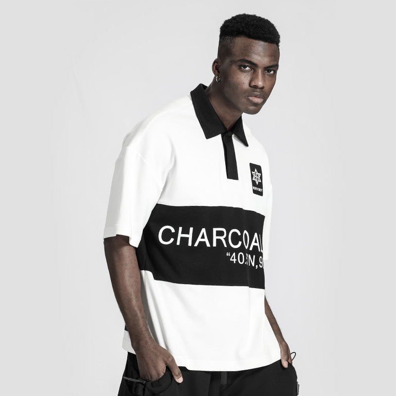 Patchwork panel Warrior T-Shirts With Durable Ripstop For men