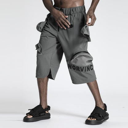Tactical Warrior Shorts With Multi-Pocket Design For men
