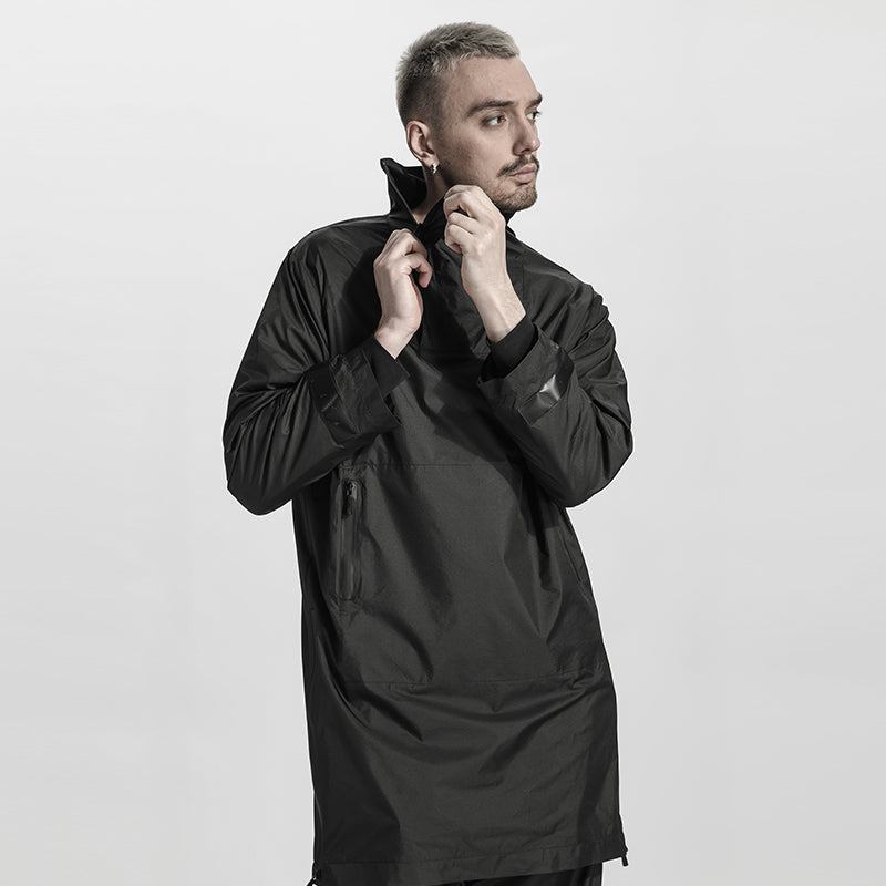 Techwear Style Warrior Coats With Multi-Pocket Design For men