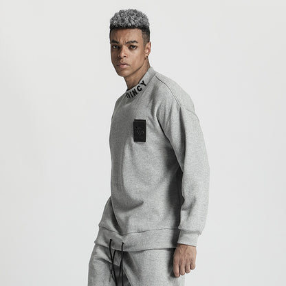 Loose/Relaxed Fit Warrior Hoodies & Sweatshirts With Multi-Pocket Design For men