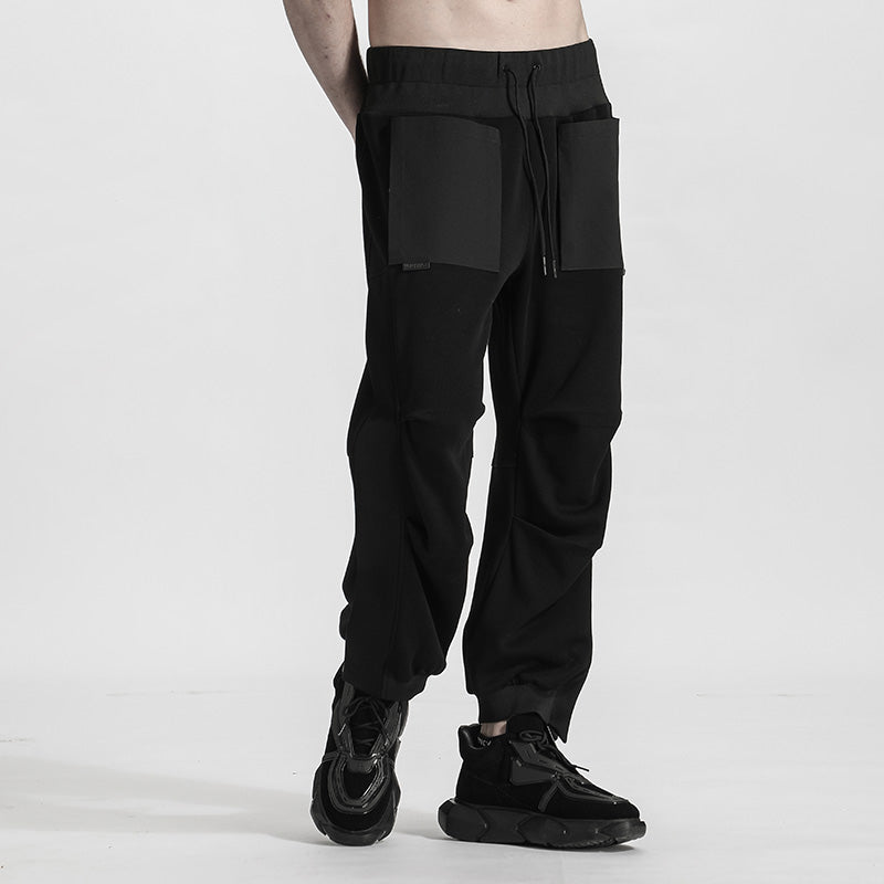 Minimalist Warrior Sweatpants With Elastic Waistband For men