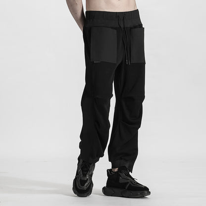 Minimalist Warrior Sweatpants With Elastic Waistband For men