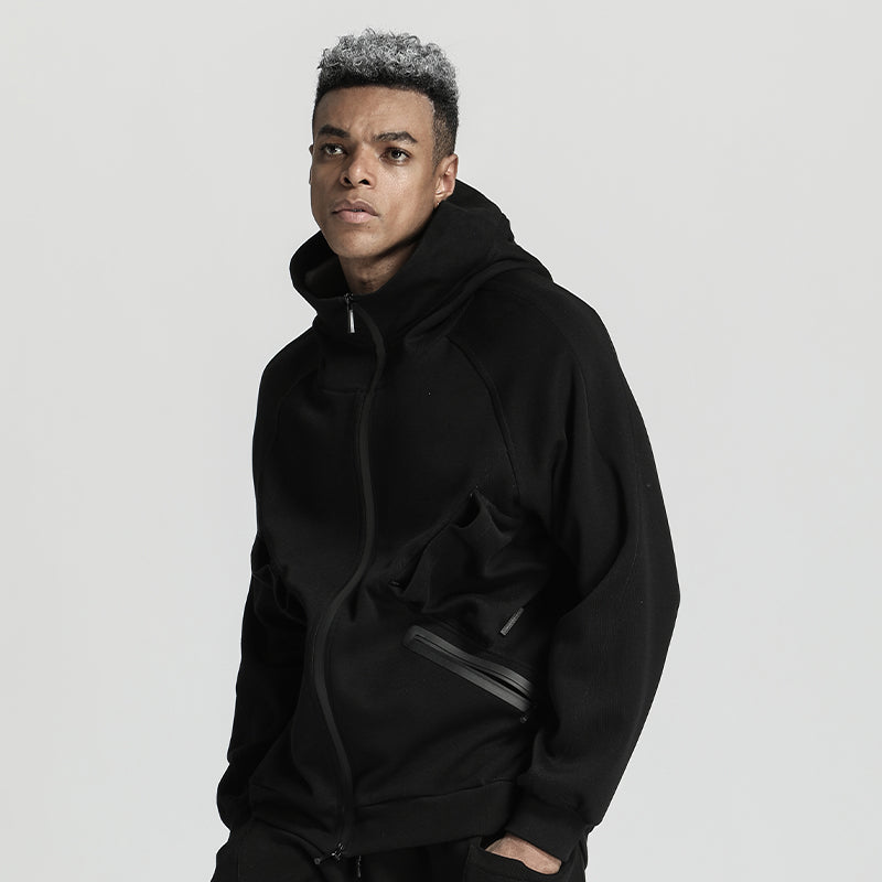Streetwear Warrior Hoodies & Sweatshirts With Multi-Pocket Design For men