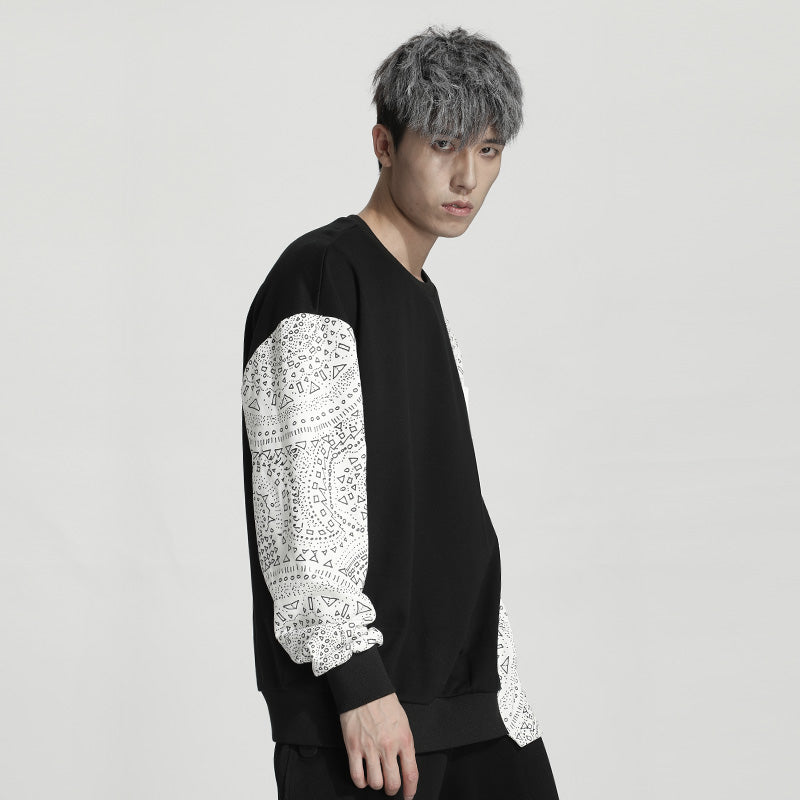 Asymmetric Cut Warrior Hoodies & Sweatshirts With Multi-Pocket Design For men