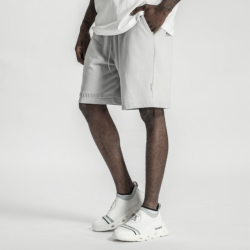 Minimalist Warrior Shorts With Elastic Waistband For men