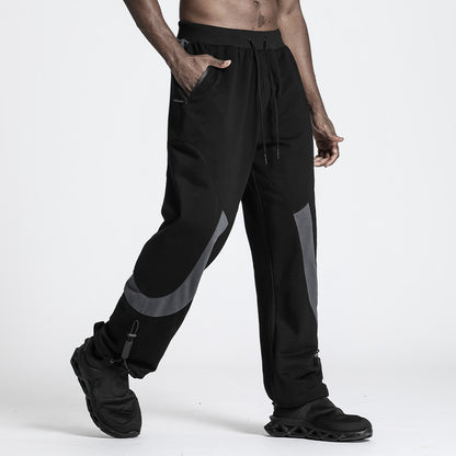 Minimalist Warrior Sweatpants With Adjustable Drawstring For men