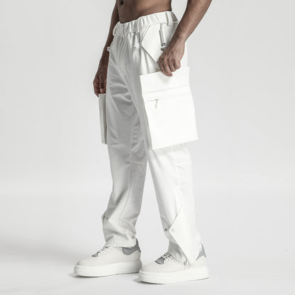 Minimalist Warrior Cargo Pants With Multi-Pocket Design For men