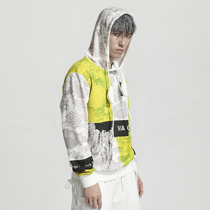 Avant-Garde Warrior Hoodies & Sweatshirts With Adjustable Drawstring For men