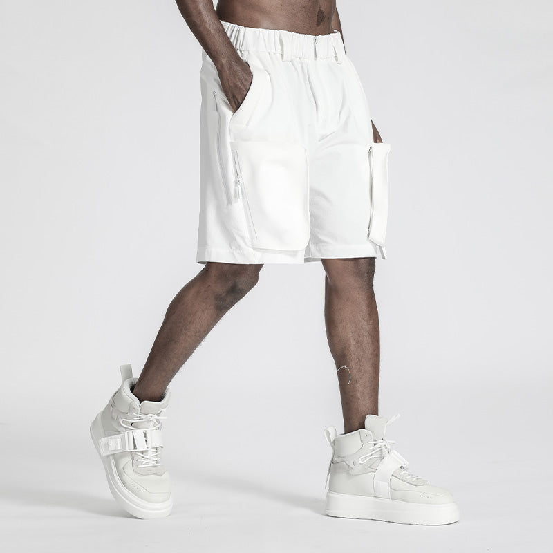 Loose/Relaxed Fit Warrior Shorts With Multi-Pocket Design For men