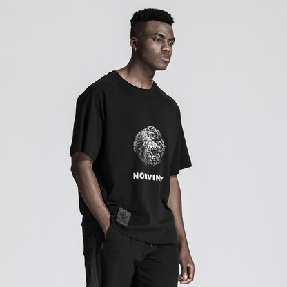 Futuristic Design Warrior T-Shirts With Durable Ripstop For men