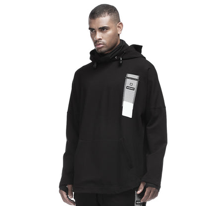 Avant-Garde Warrior Hoodies & Sweatshirts With Adjustable Drawstring For men