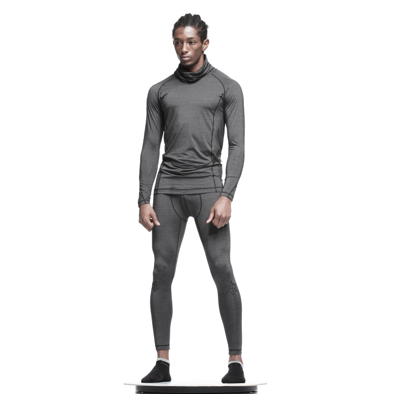Slim Fit Warrior Base Layer Tops With Quick-Dry Fabric For men