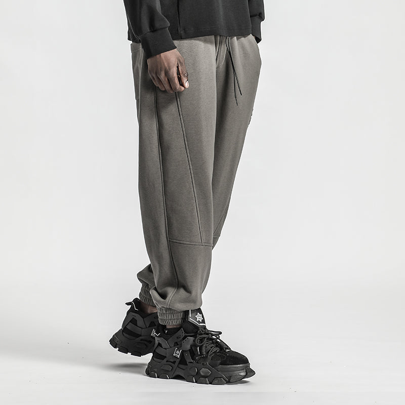 Minimalist Warrior Sweatpants With Elastic Waistband For men