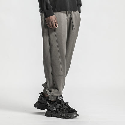 Minimalist Warrior Sweatpants With Elastic Waistband For men