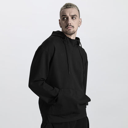 Avant-Garde Warrior Hoodies & Sweatshirts With Ribbed Cuffs/Hem For men