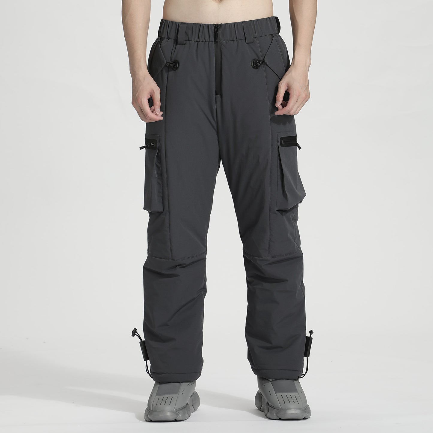 Loose/Relaxed Fit Warrior Fleece / Cotton Pants With Durable Ripstop For men