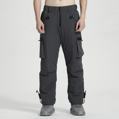 Loose/Relaxed Fit Warrior Fleece / Cotton Pants With Durable Ripstop For men