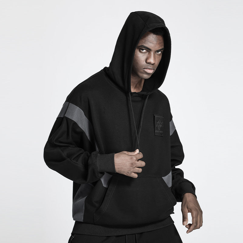 Streetwear Warrior Hoodies & Sweatshirts With Adjustable Drawstring For men