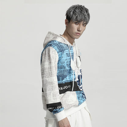Avant-Garde Warrior Hoodies & Sweatshirts With Adjustable Drawstring For men