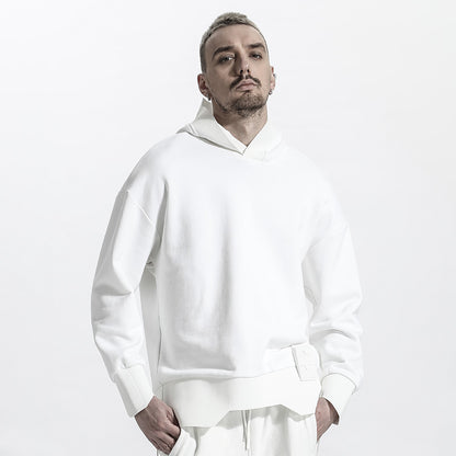 Minimalist Warrior Hoodies & Sweatshirts With Adjustable Drawstring For men