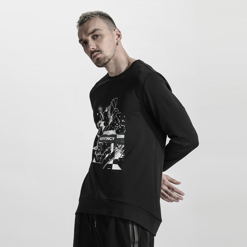 Futuristic Design Warrior T-Shirts With Durable Ripstop For men