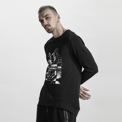 Futuristic Design Warrior T-Shirts With Durable Ripstop For men
