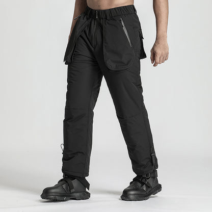 Loose/Relaxed Fit Warrior Fleece / Cotton Pants With Durable Ripstop For men