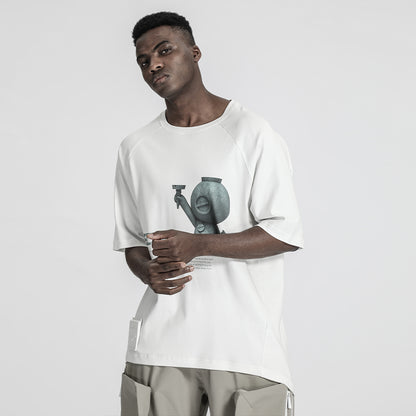 Streetwear Warrior T-Shirts With Durable Ripstop For men