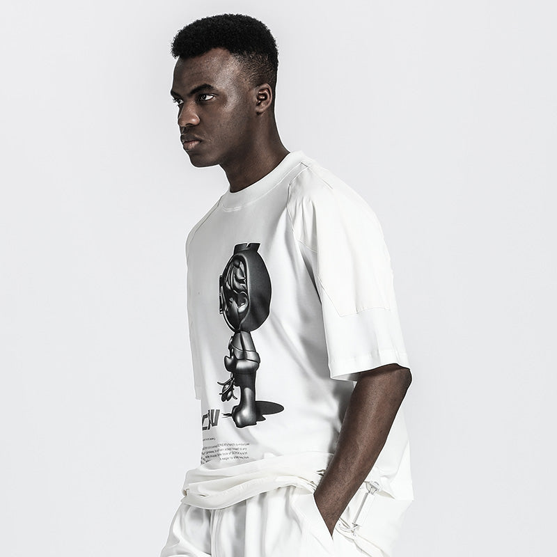 Streetwear Warrior T-Shirts With Durable Ripstop For men
