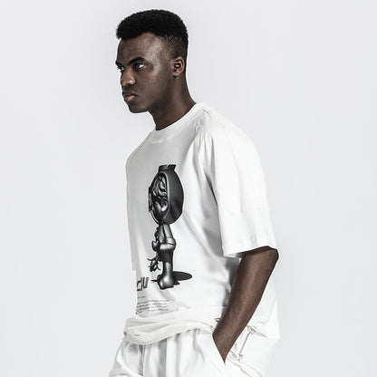 Streetwear Warrior T-Shirts With Durable Ripstop For men