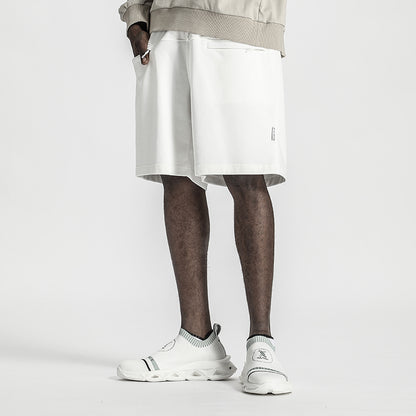 Minimalist Warrior Shorts With Elastic Waistband For men