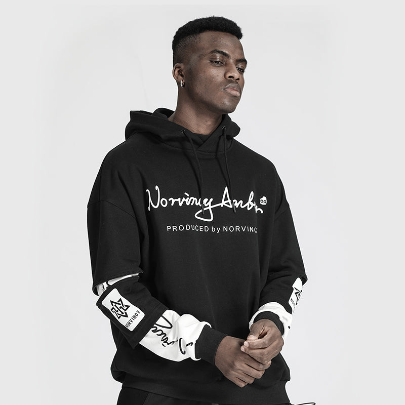 Streetwear Warrior Hoodies & Sweatshirts With Adjustable Drawstring For men